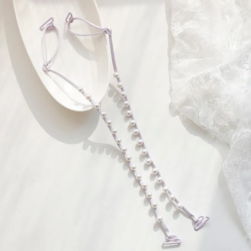 11 Color Pearl Bra Strap
