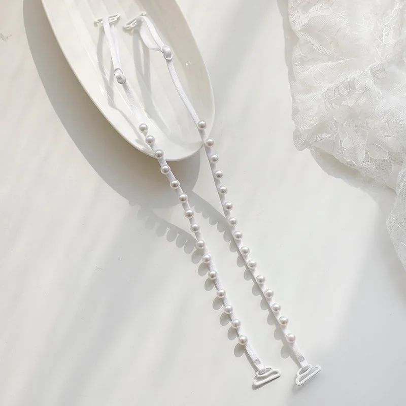 11 Color Pearl Bra Strap