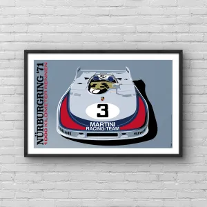 1971 Porsche 908/03 Martini #3 Nürburgring