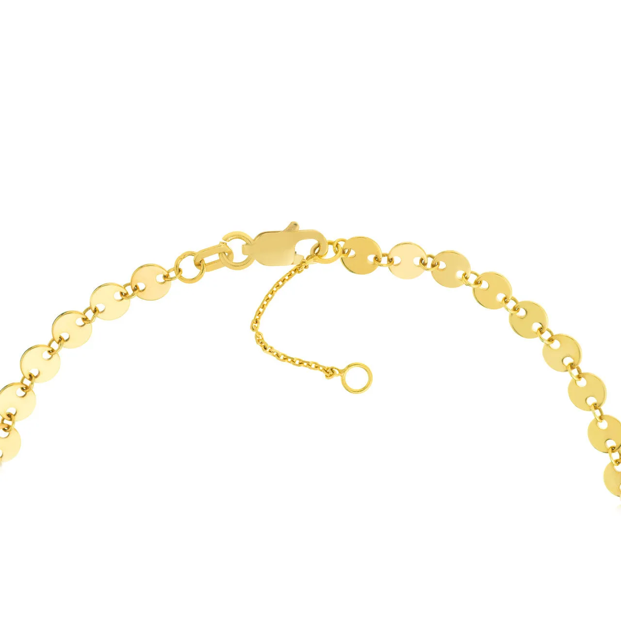 4.00mm Full Disk Adjustable Anklet