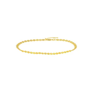 4.00mm Full Disk Adjustable Anklet
