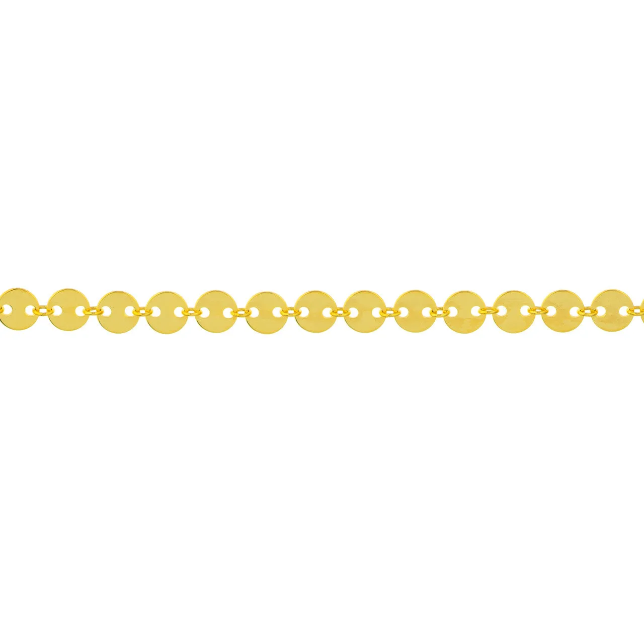 4.00mm Full Disk Adjustable Anklet