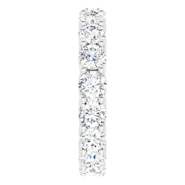 5.61 ct. Round Diamond Eternity Band