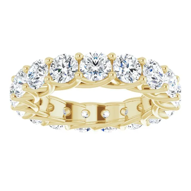 5.61 ct. Round Diamond Eternity Band
