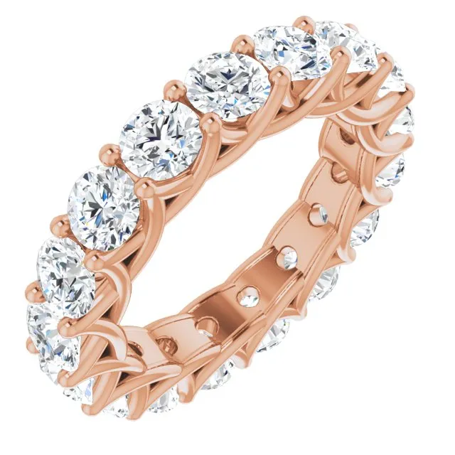 5.61 ct. Round Diamond Eternity Band