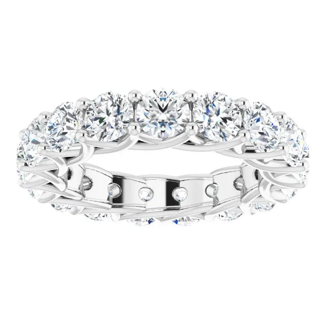 5.61 ct. Round Diamond Eternity Band