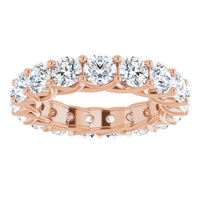 5.61 ct. Round Diamond Eternity Band