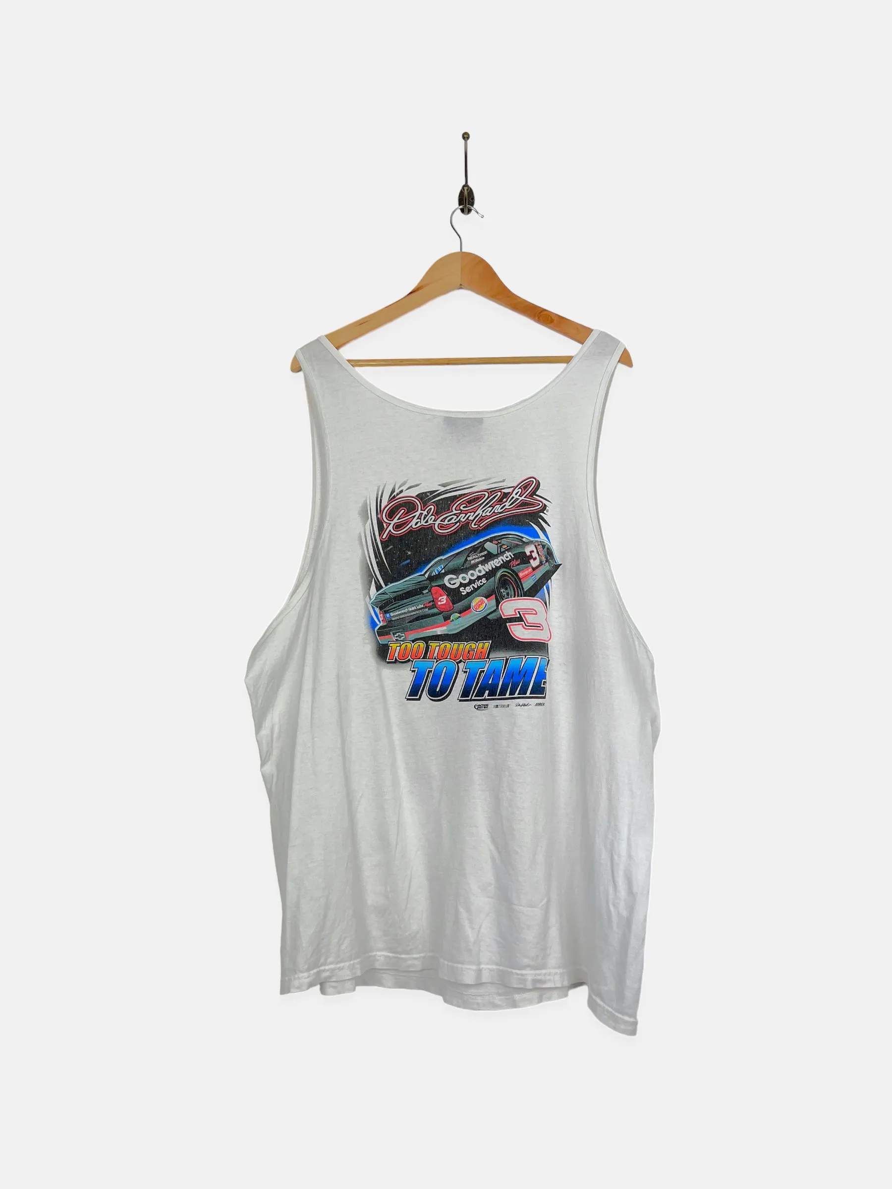 90's NASCAR Dale Earnhardt #3 Vintage Racing Singlet Size 2-3XL