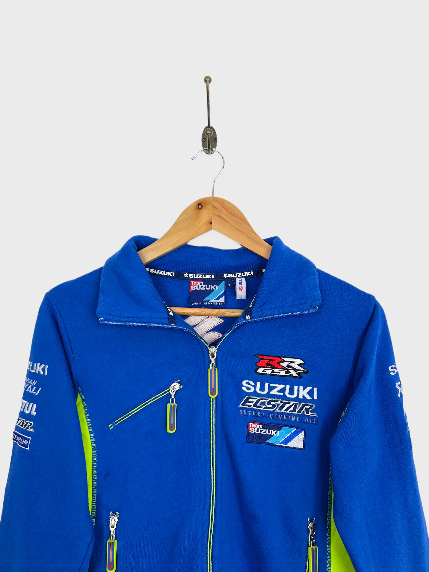 90's Suzuki Racing Embroidered Vintage Zip Up Size 6