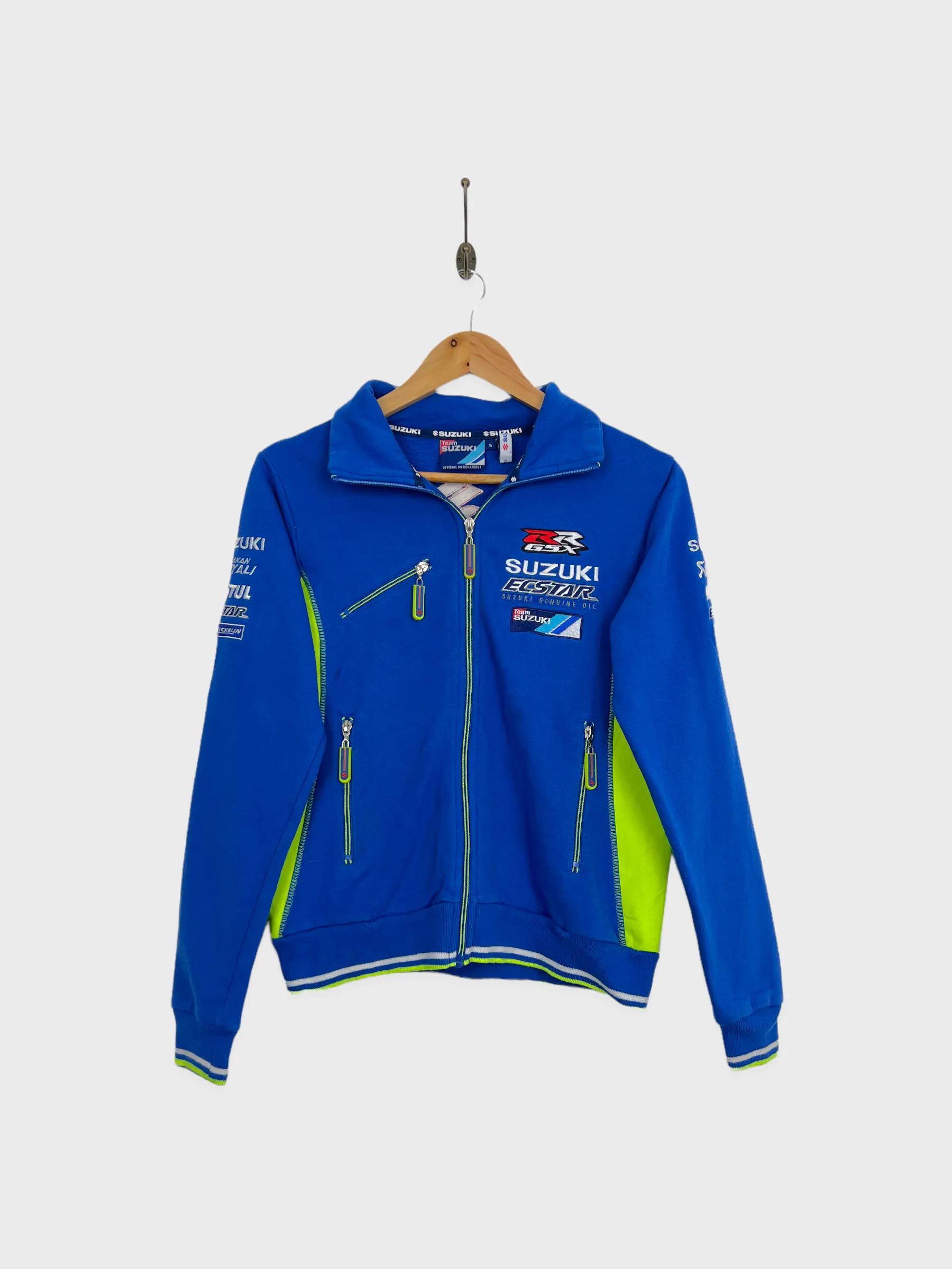 90's Suzuki Racing Embroidered Vintage Zip Up Size 6