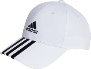 adidas 3 Stripes Cotton Twill Cap - White