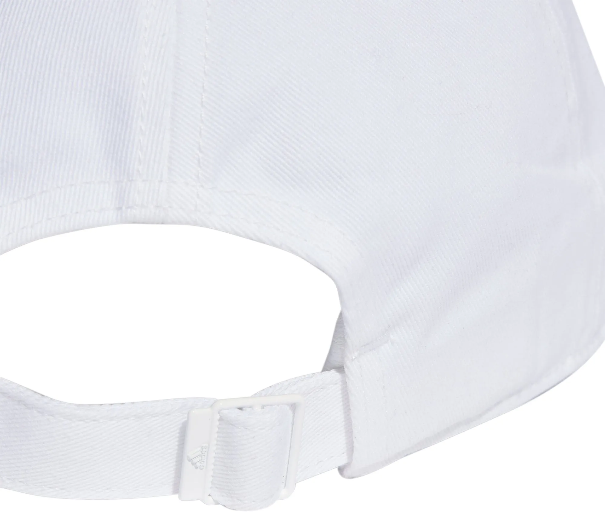 adidas 3 Stripes Cotton Twill Cap - White