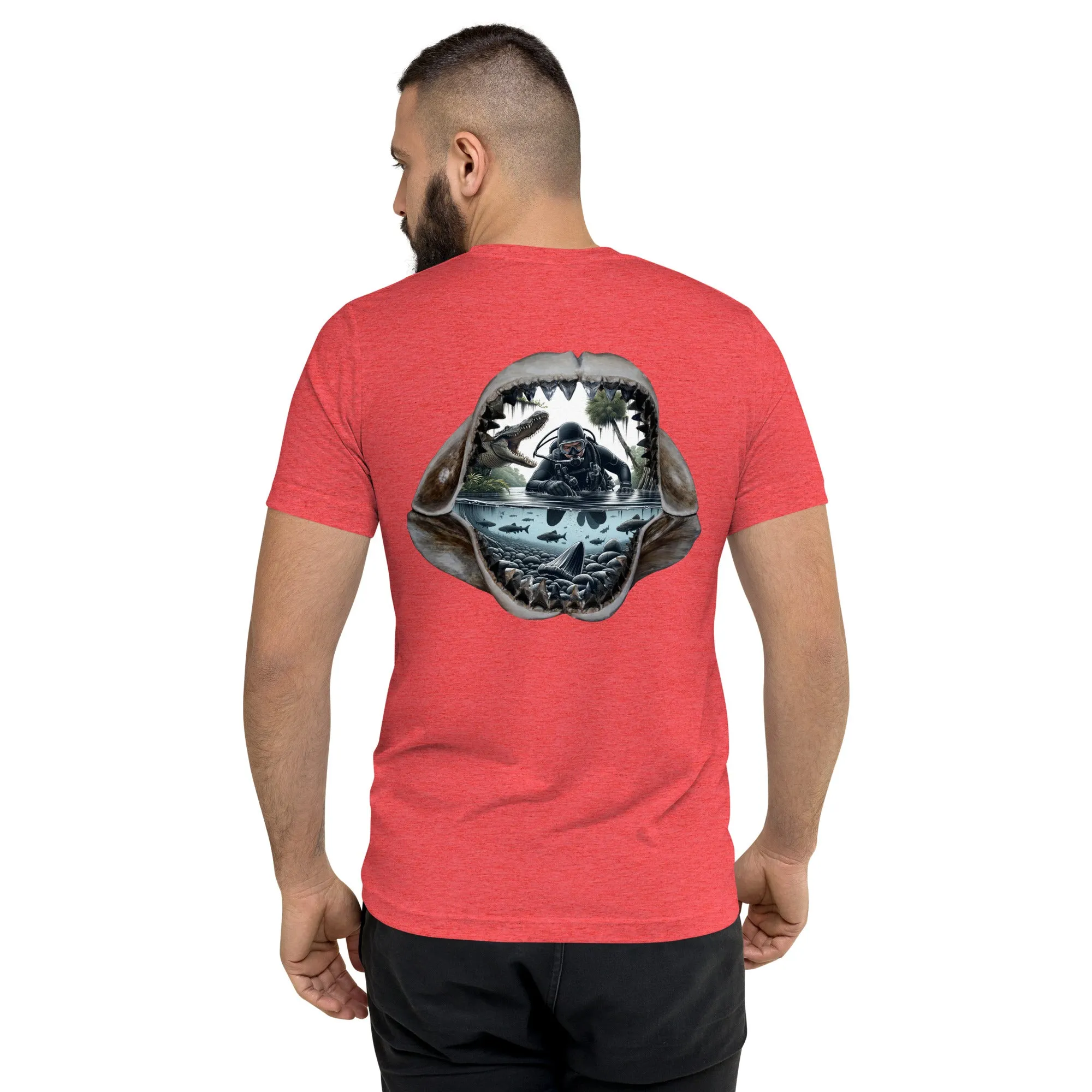 Alligator Attack Megalodon Hunt Shirt