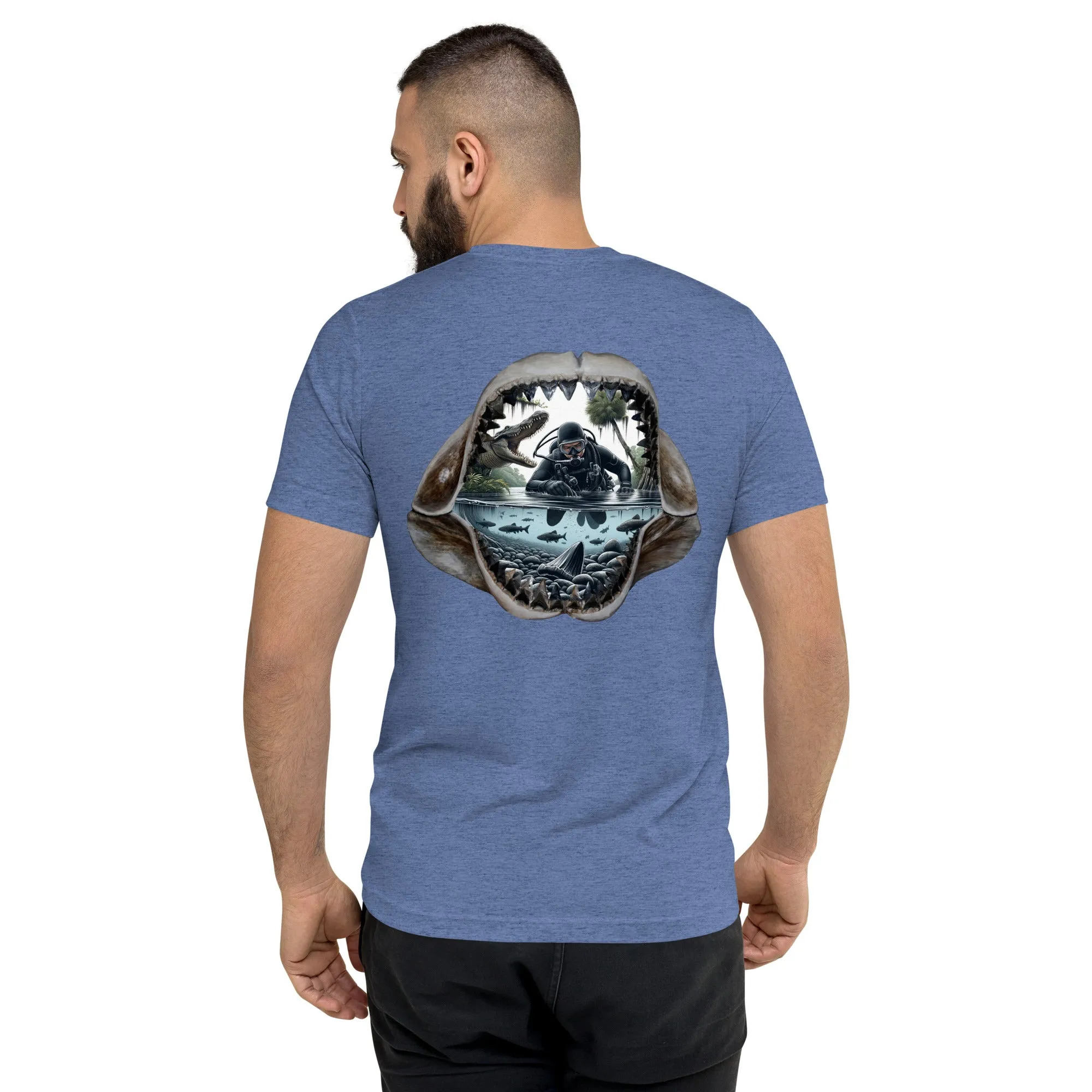 Alligator Attack Megalodon Hunt Shirt