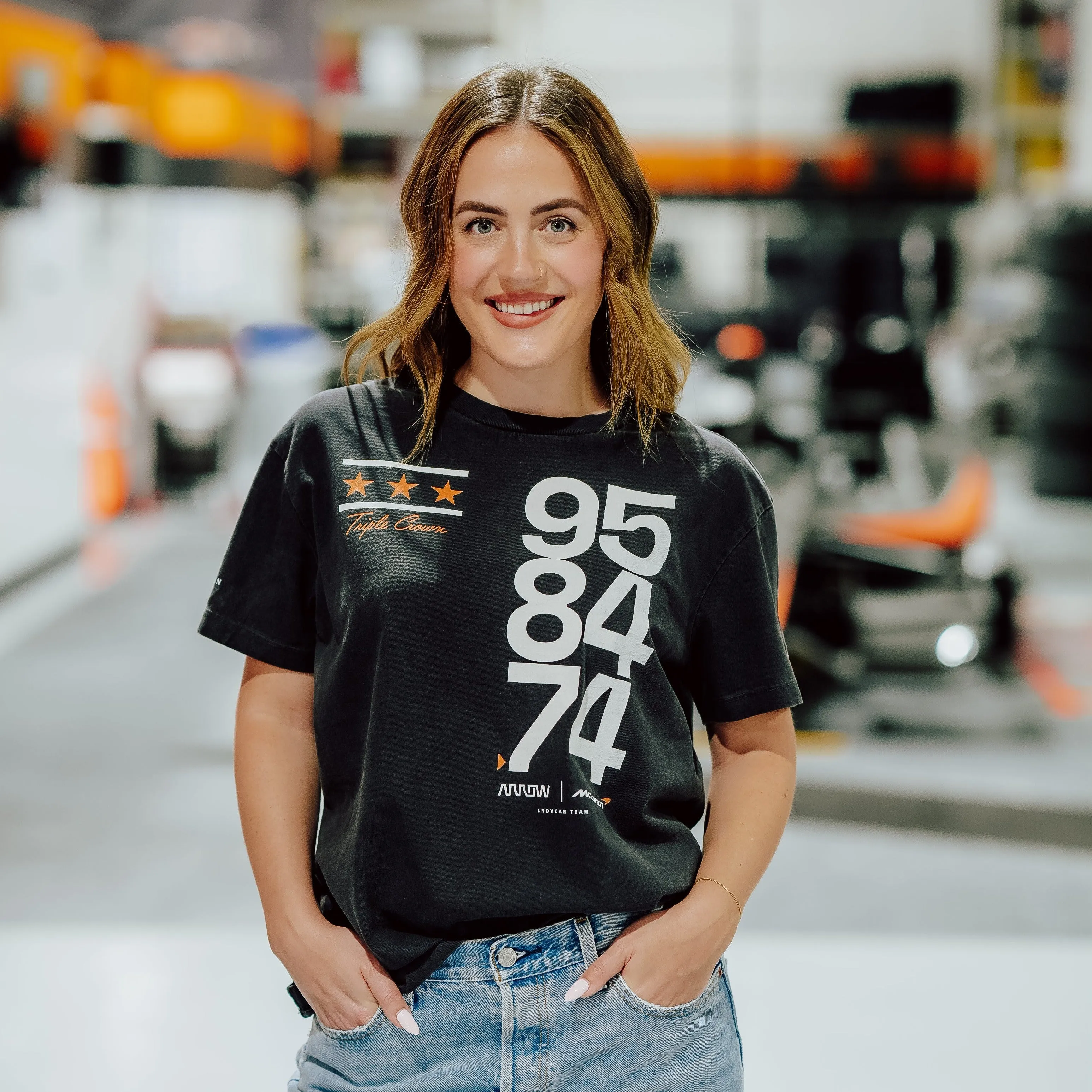 Arrow McLaren Triple Crown Vintage Heavyweight Tee