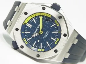 AUDEMARS PIGUET Royal Oak Offshore Diver blue Dial 15710ST Mens 181836356