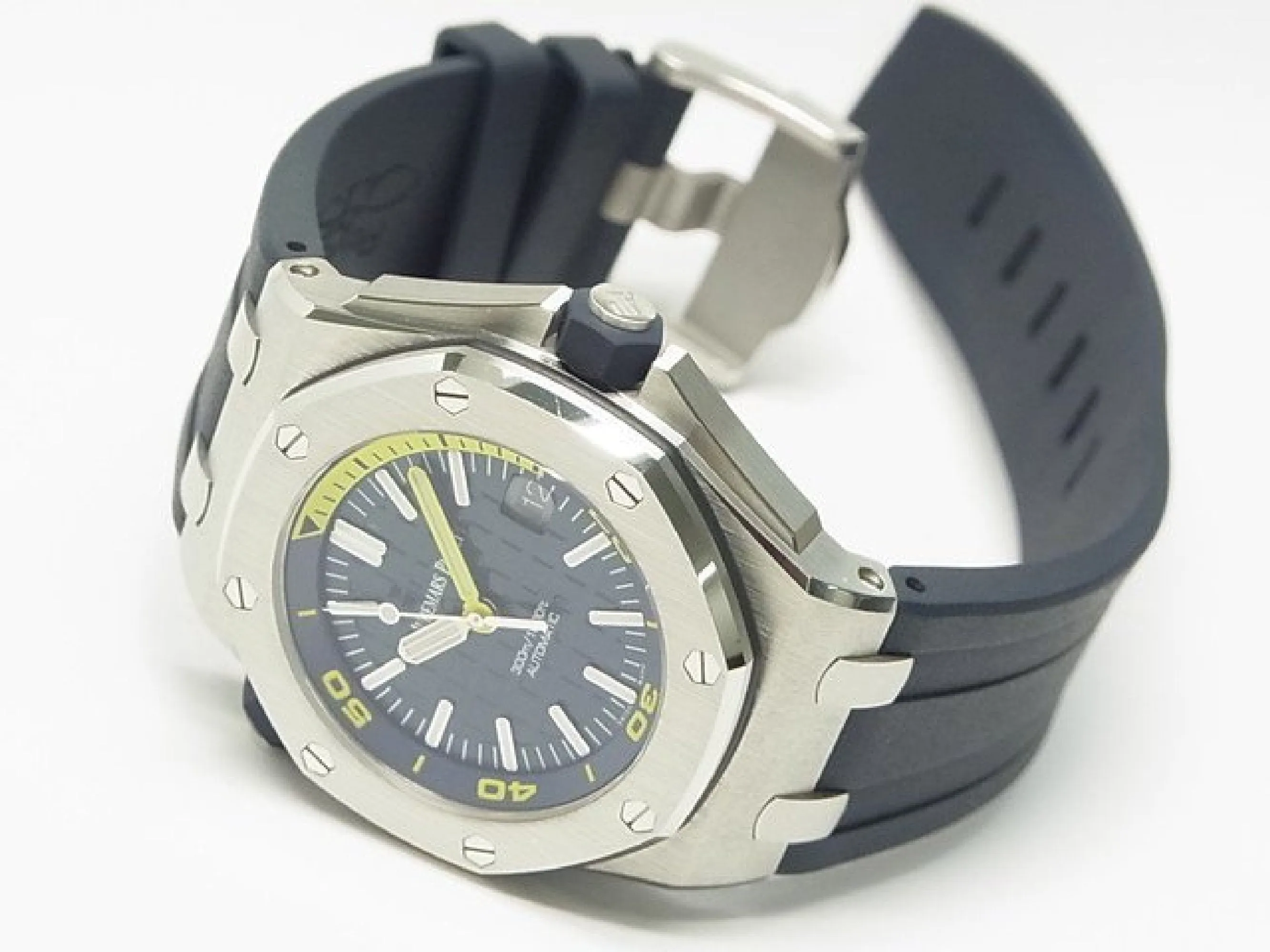 AUDEMARS PIGUET Royal Oak Offshore Diver blue Dial 15710ST Mens 181836356