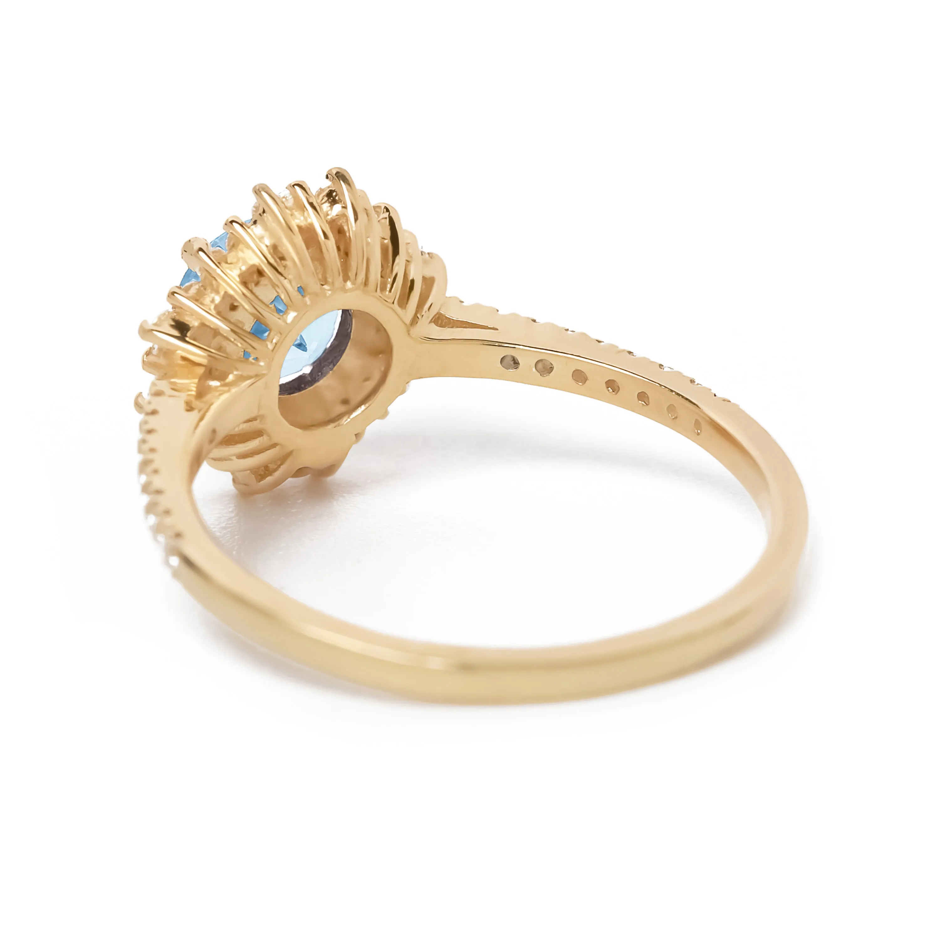 Aurora Aquamarine Ring