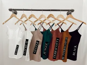 Basic Cami With Shelf Bra