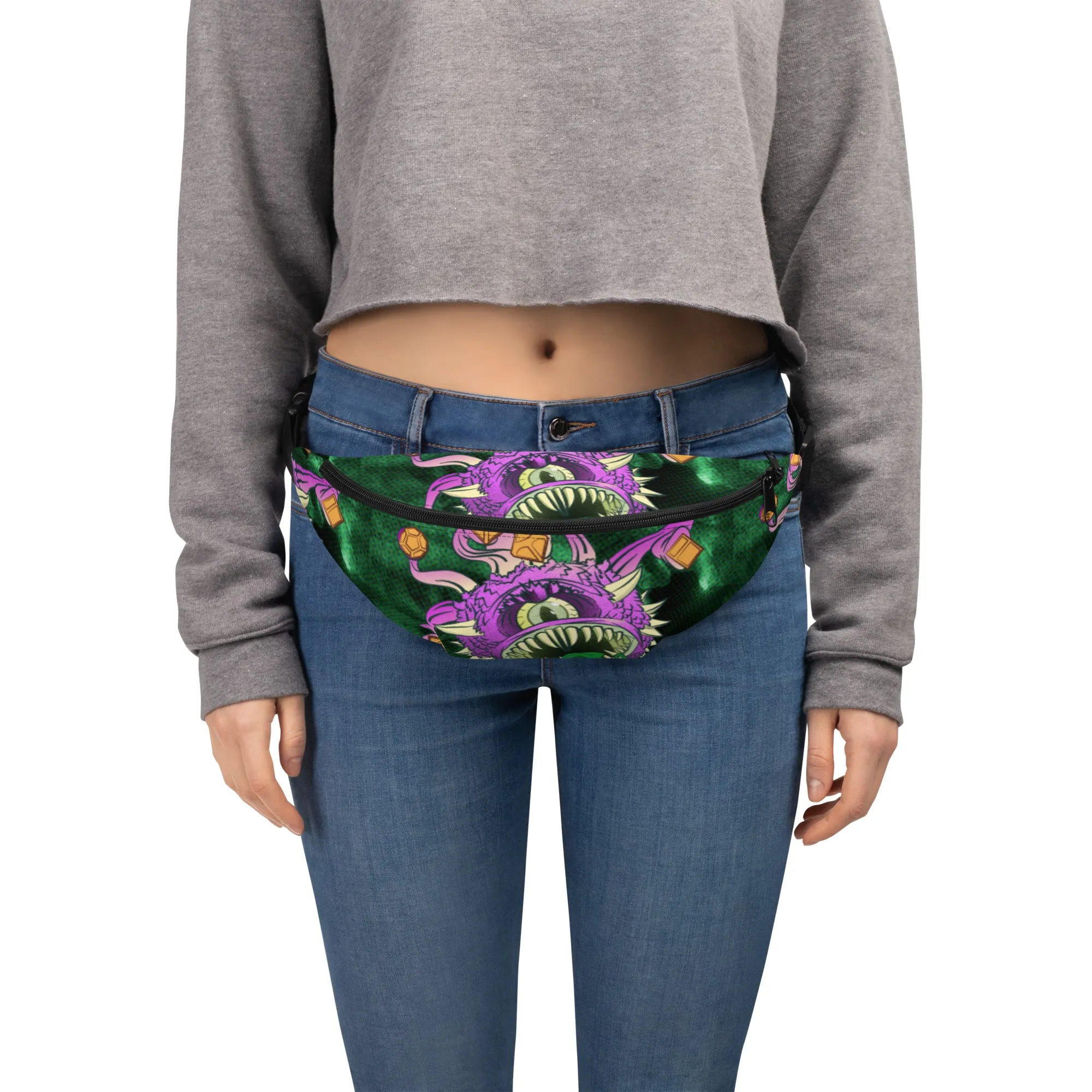 Beholder of Dice Fanny Pack Dice Bag