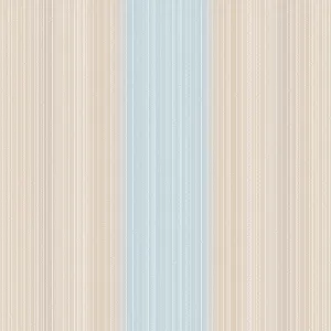 Beige Blue Sandra Stripe CS35612 Wallpaper