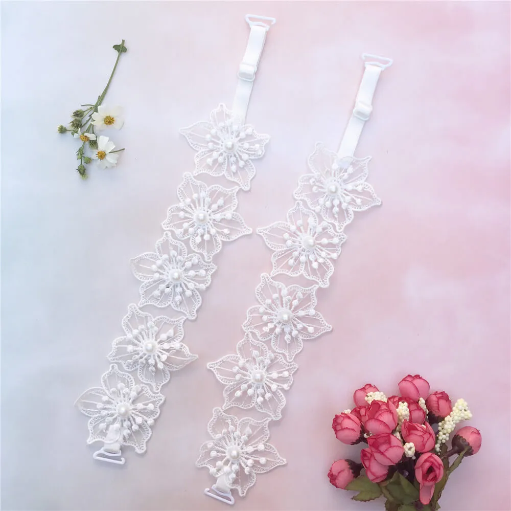 Big Flower Lace Bra Strap