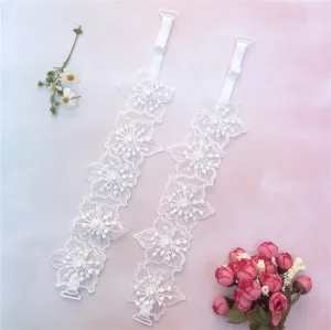 Big Flower Lace Bra Strap