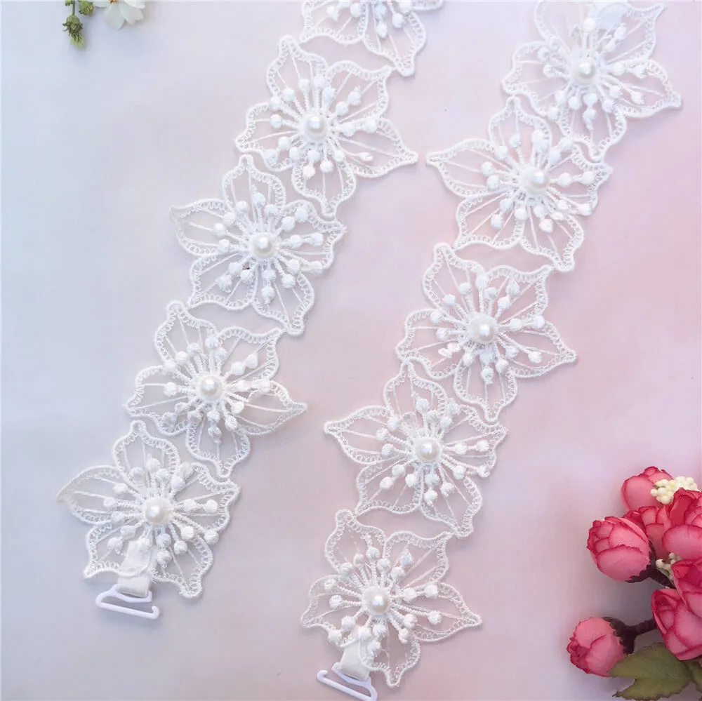 Big Flower Lace Bra Strap