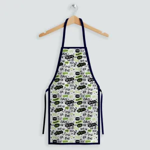 Bonjour  Cook  Apron by Aqkua