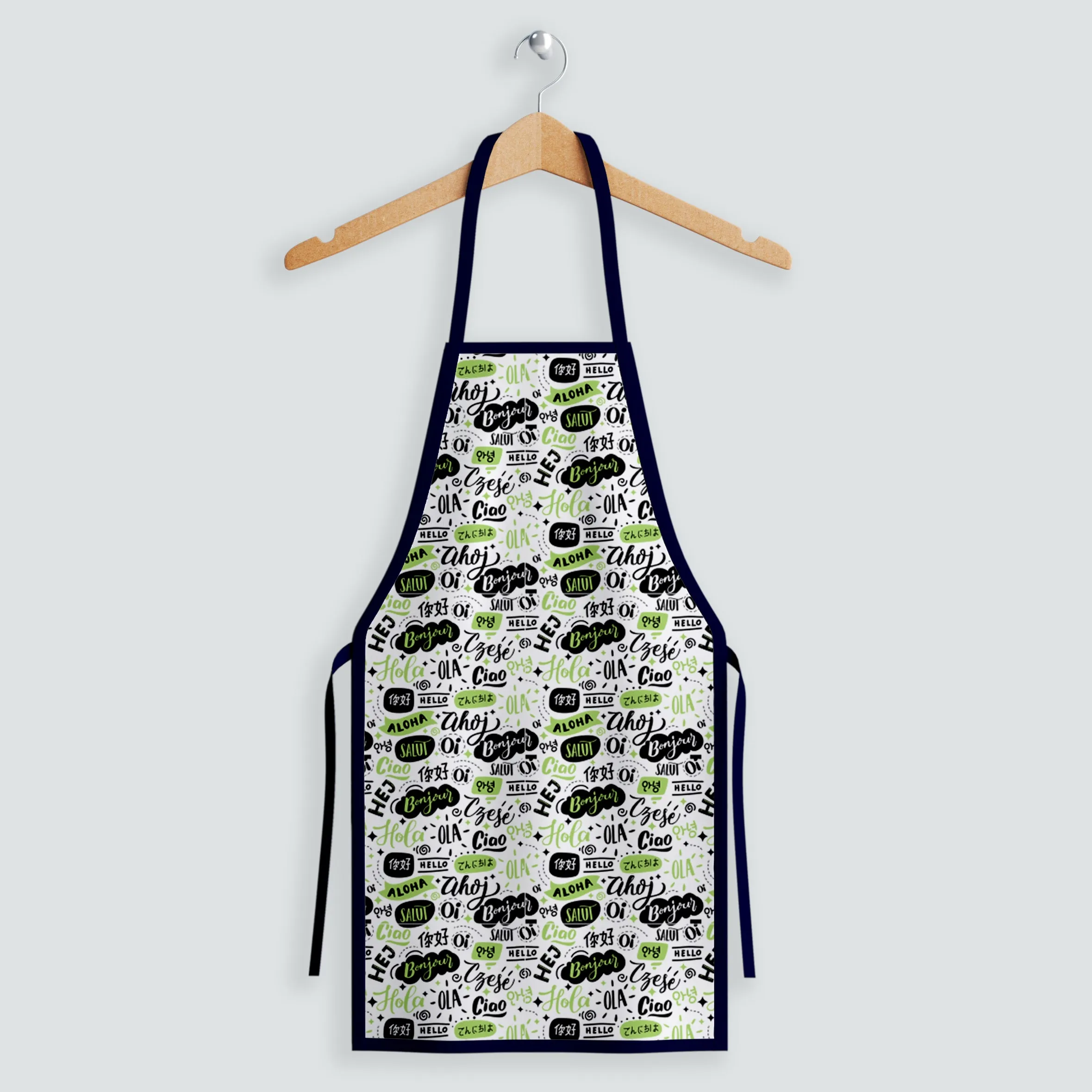 Bonjour  Cook  Apron by Aqkua