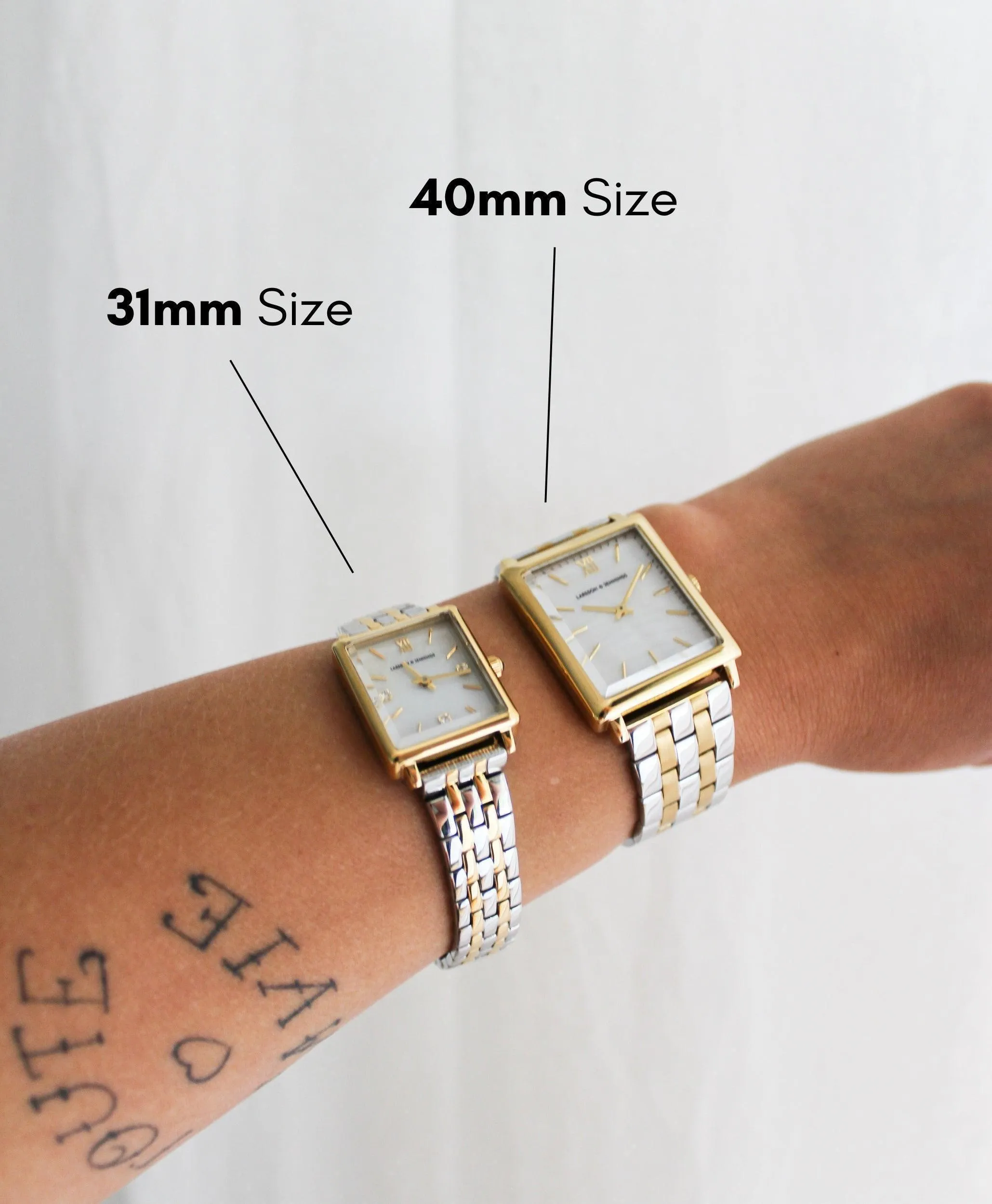 Boyfriend Mini Classic Mixed Gold 31mm