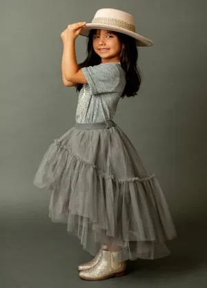 Brigitte Skirt in Gray