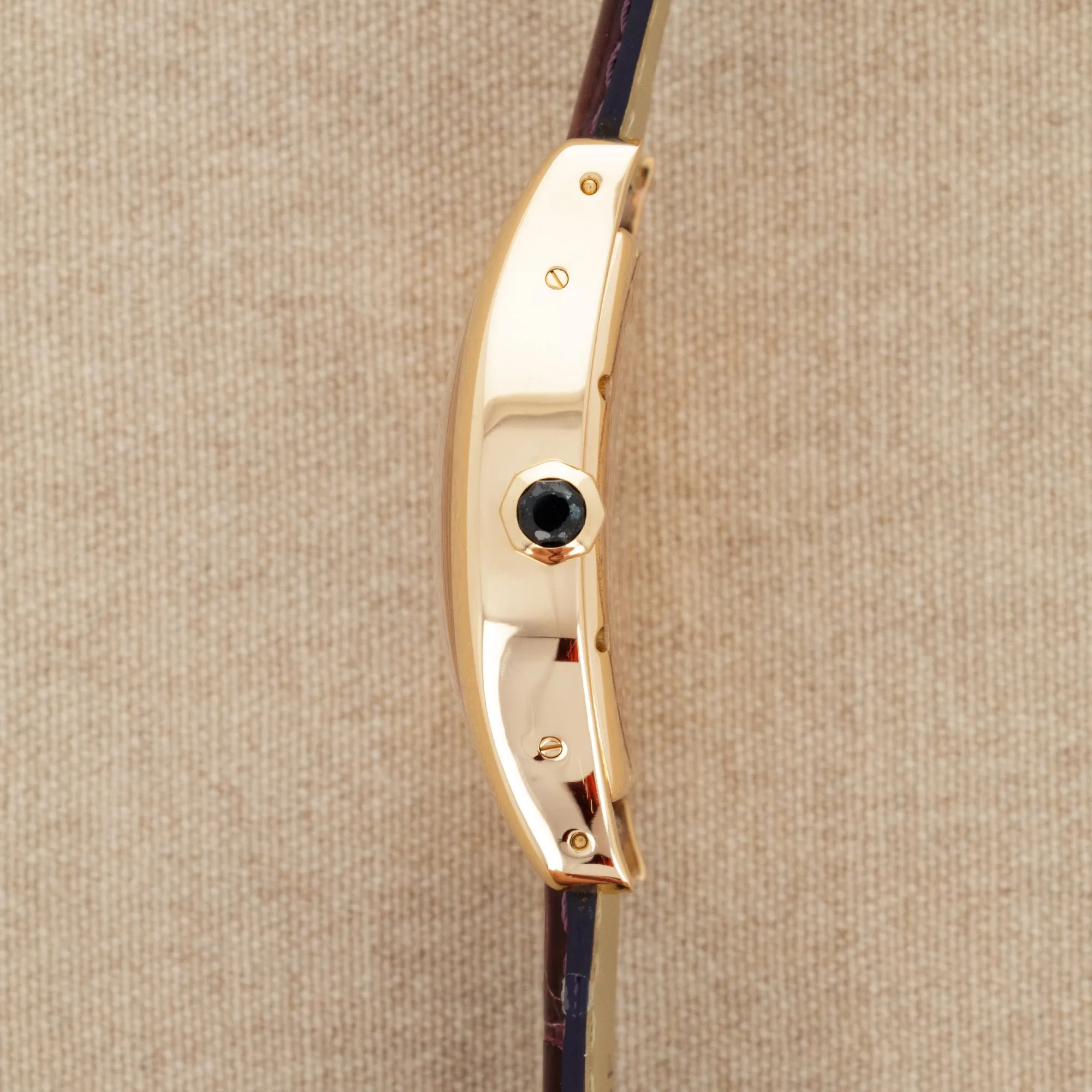 Cartier Rose Gold Tortue Collection Privee Cartier Paris Ref. 2689