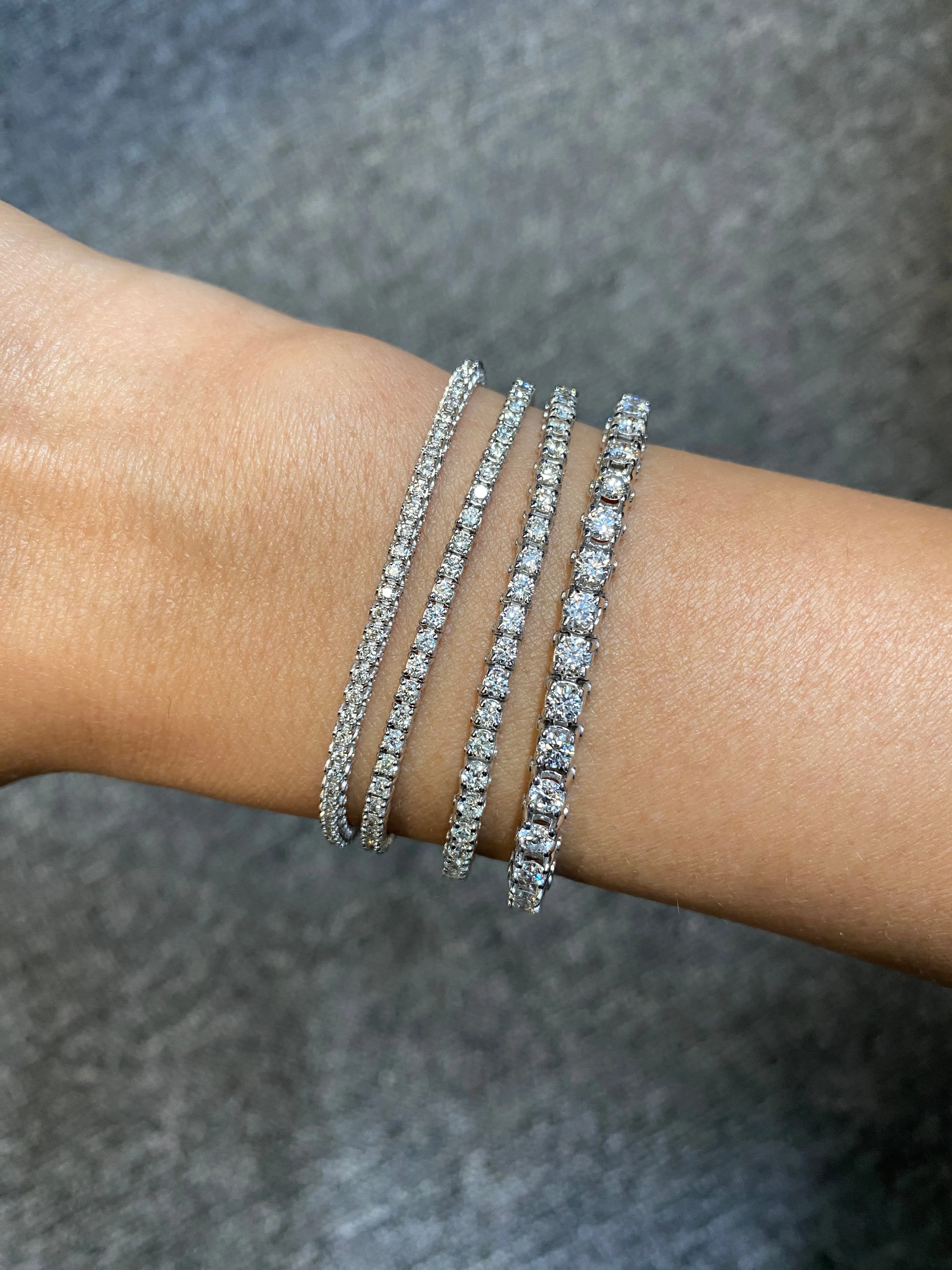 Classic Diamond Tennis Bracelet - 1ct
