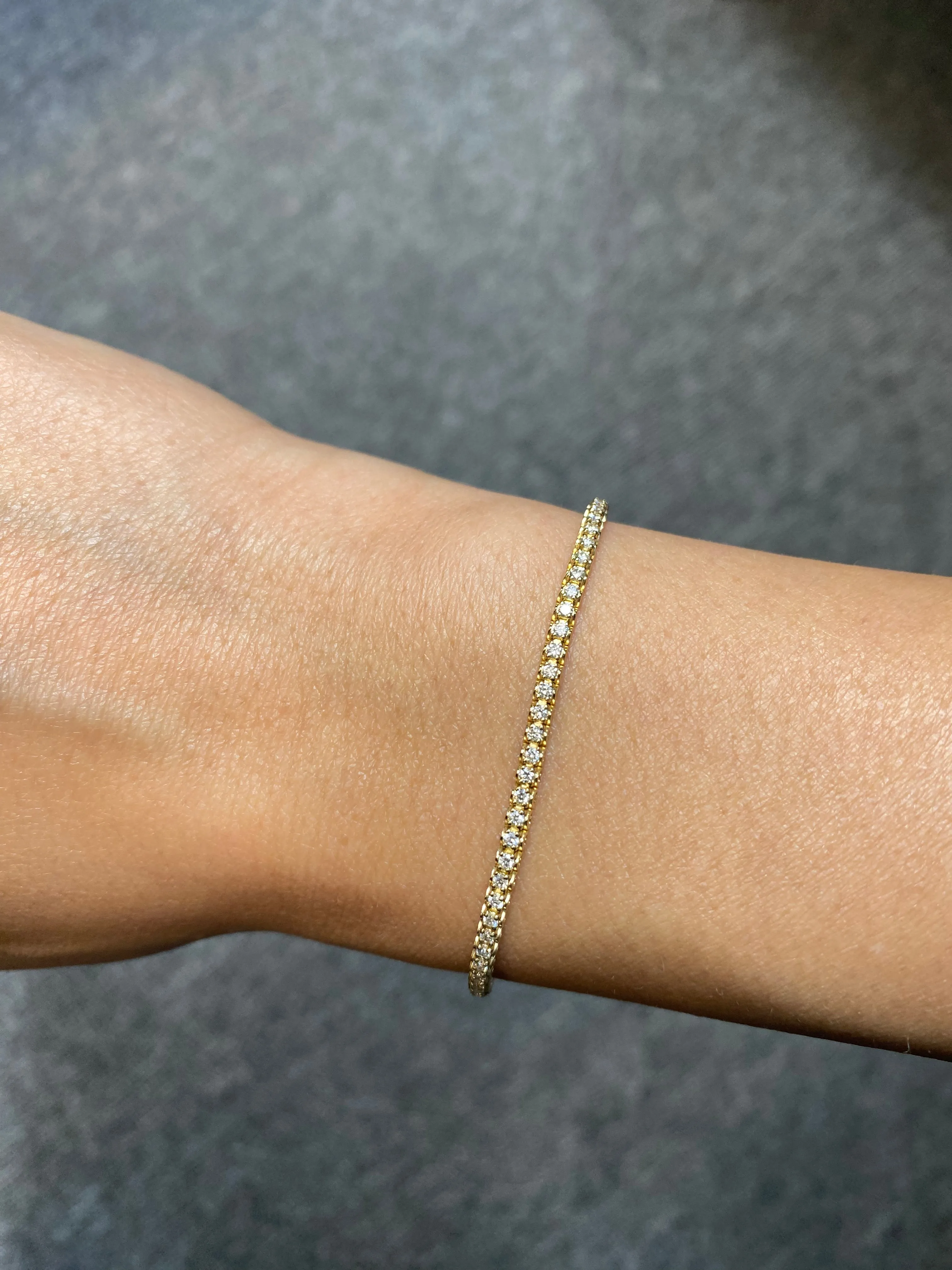 Classic Diamond Tennis Bracelet - 1ct