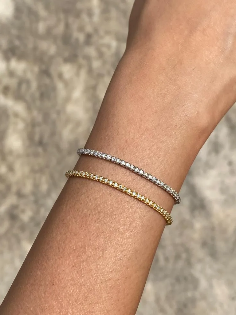 Classic Diamond Tennis Bracelet - 1ct