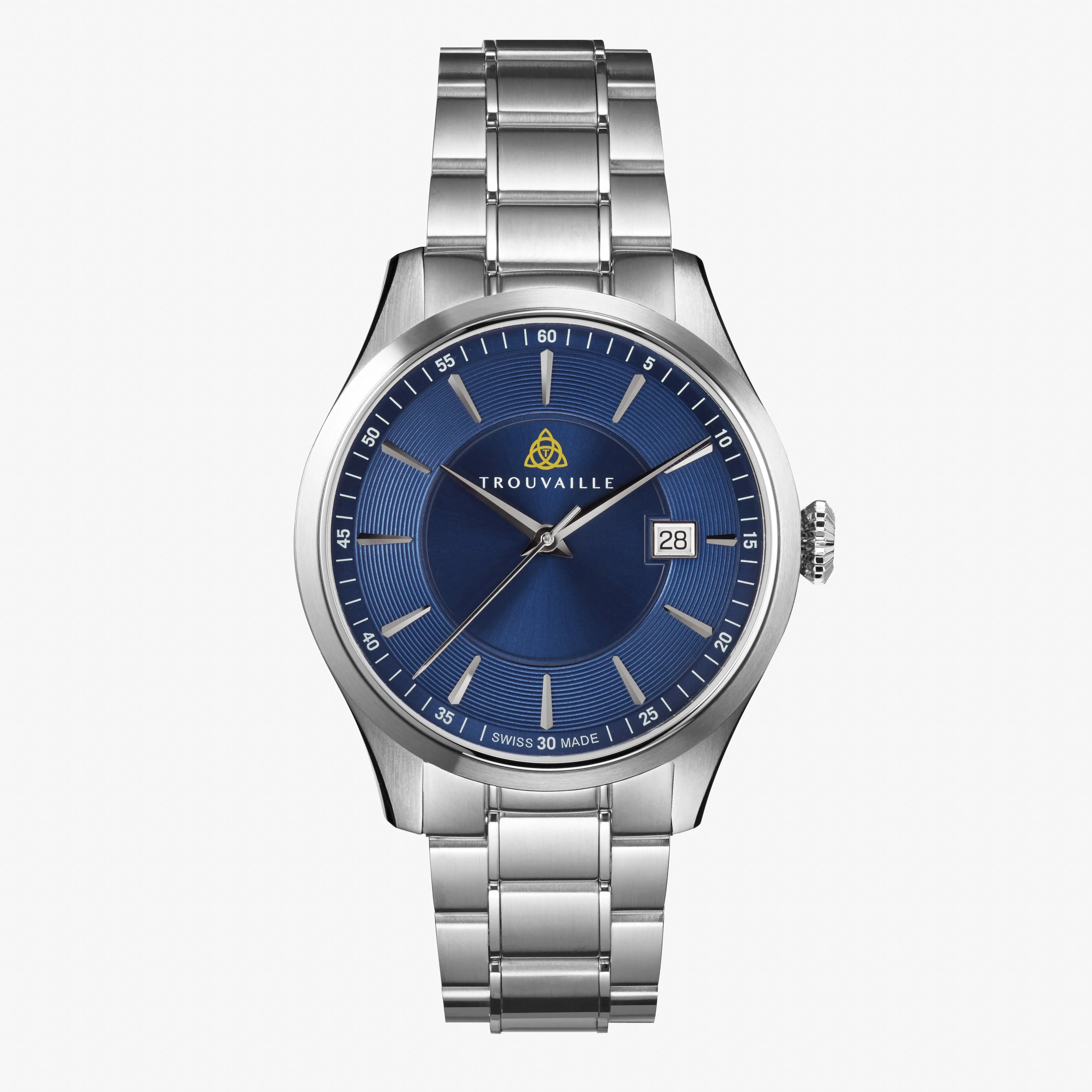 Classic Index Auto - Blue Dial Automatic Watch Stainless Steel Bracelet