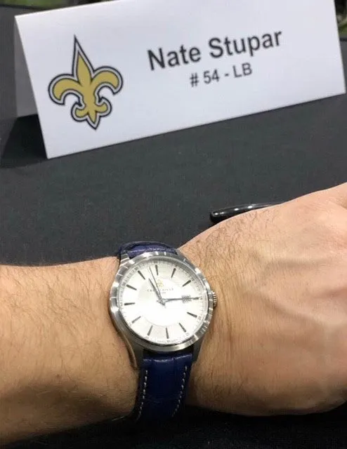 Classic Index Auto - White Dial Automatic with Blue Strap