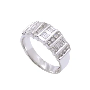 Classic Square Diamond Band