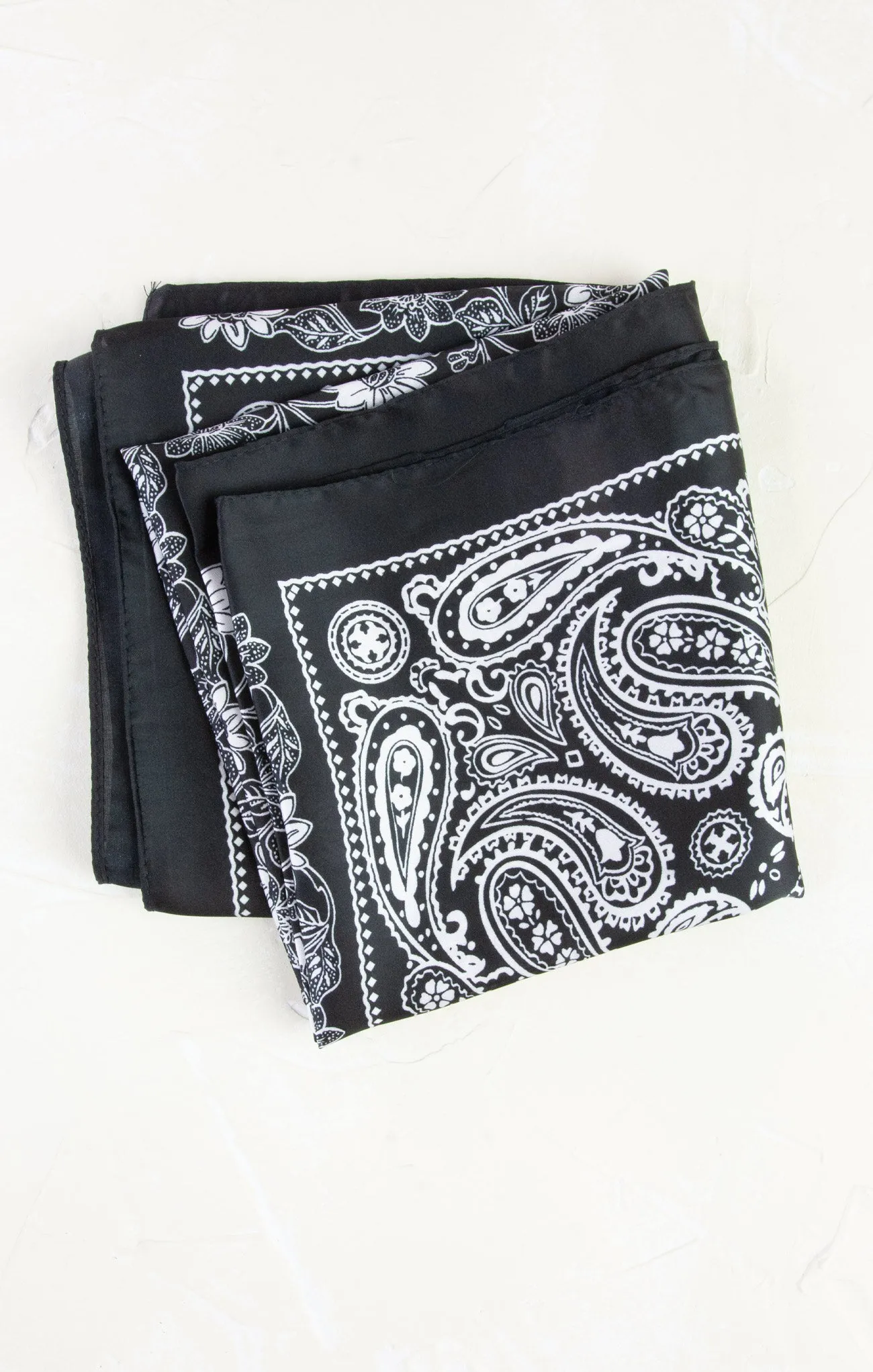 Classic Square Silk Bandana