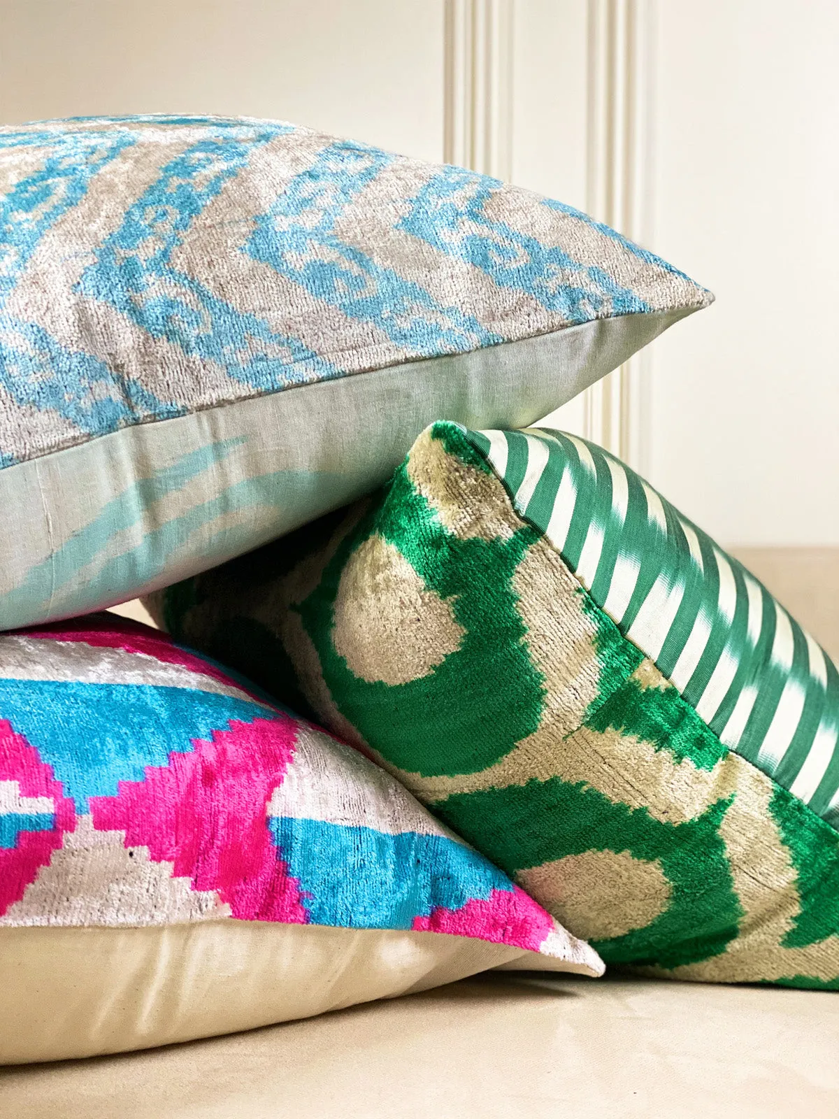 Classic Vibrant Fusion Square Pillow Cover