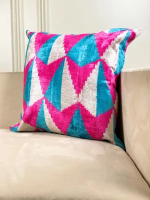 Classic Vibrant Fusion Square Pillow Cover