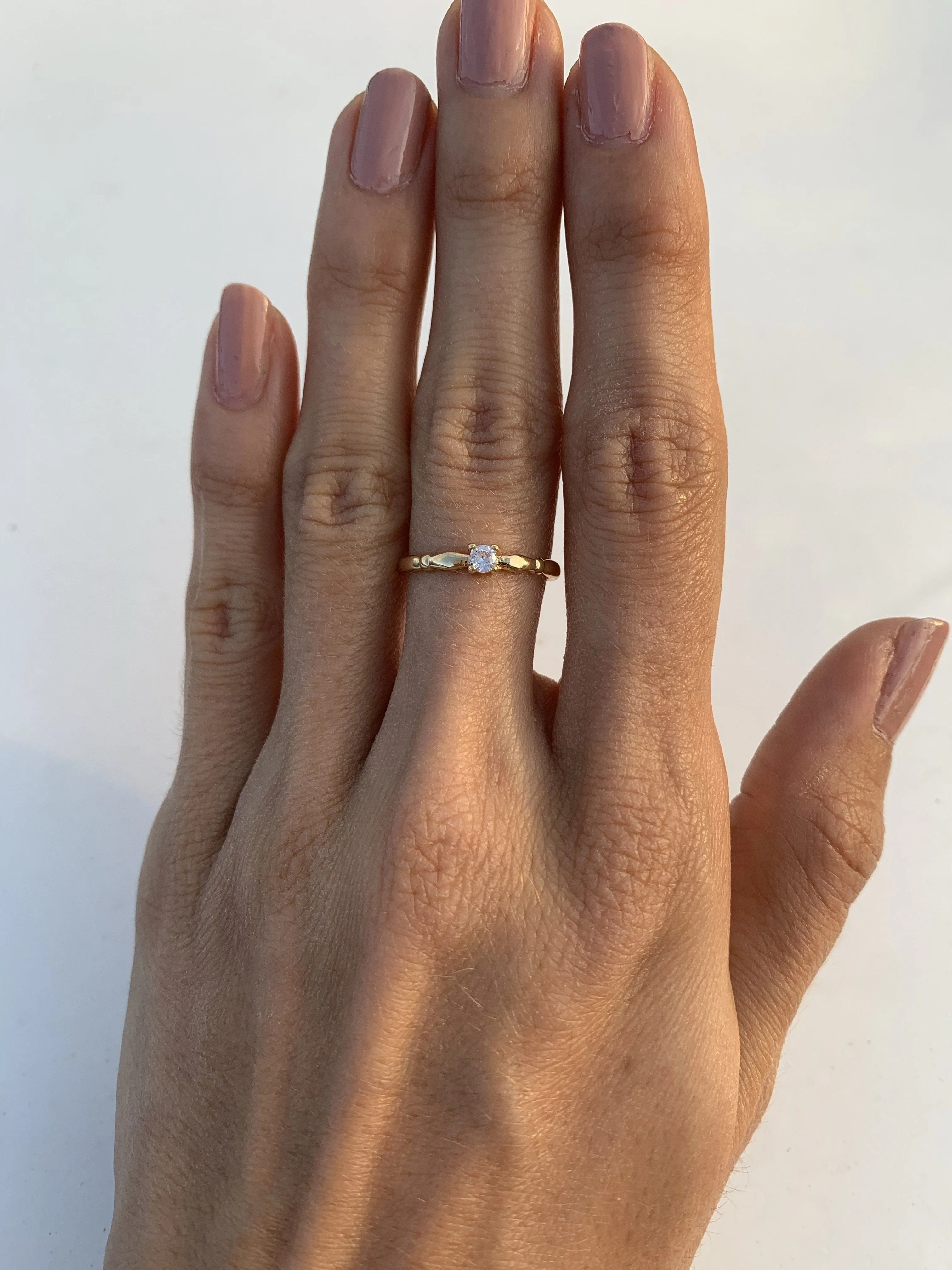 Cubic Zirconia Ring