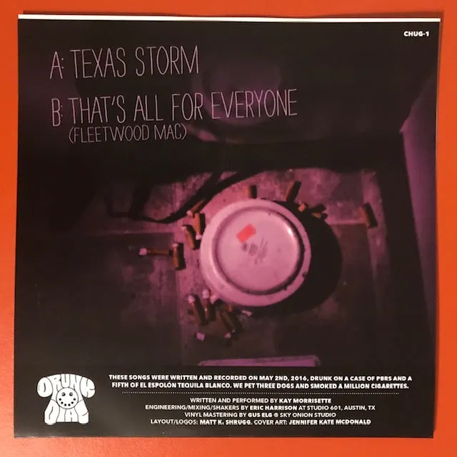 Drunk Dial #1 - Ghost Ring (color vinyl) MARKED DOWN - New 7"