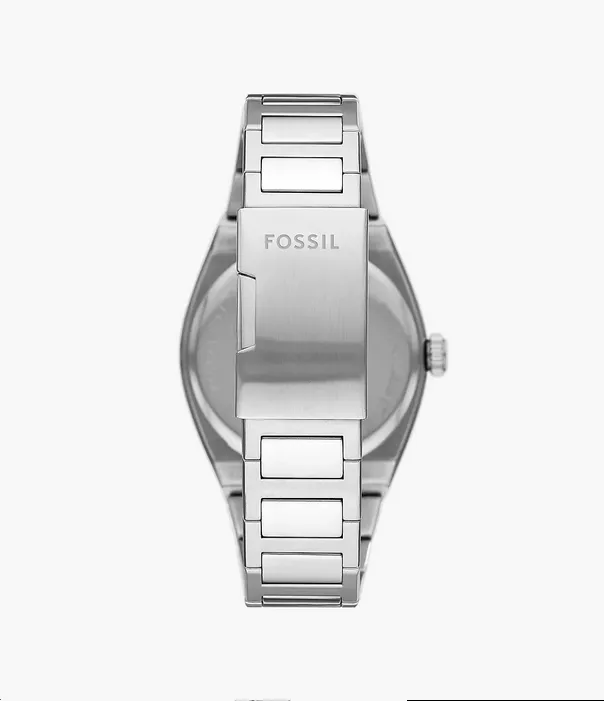Everett Three-Hand Date Stainless Steel Watch FS5821