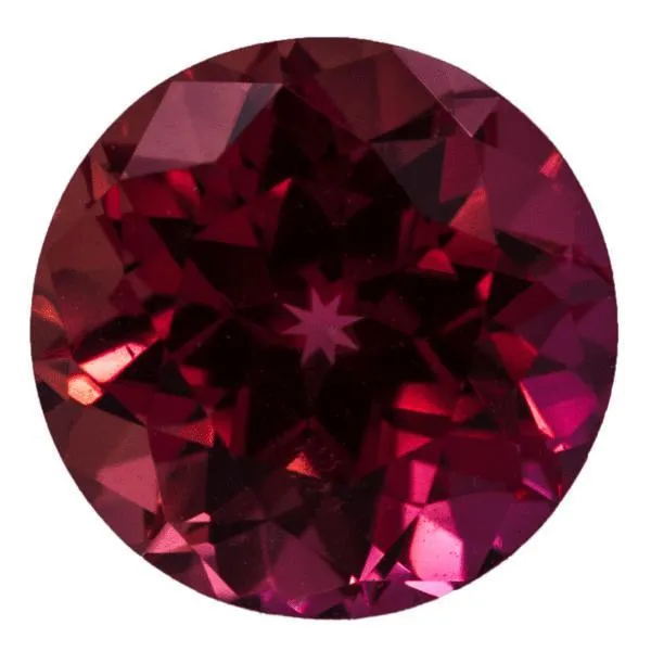 FAB Lab-Grown Round Ruby Stone Size