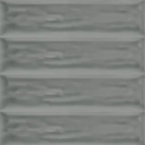 Flow Dark Gray Rectangular Wall Tile - Wall Mount - 3 x 12" Ceramic/Dark Grey - Piece : 0.25 SqFt = $ 4.32 / Box: 12.64 Sqft = $ 55.00 - Pieces Per Box: 50