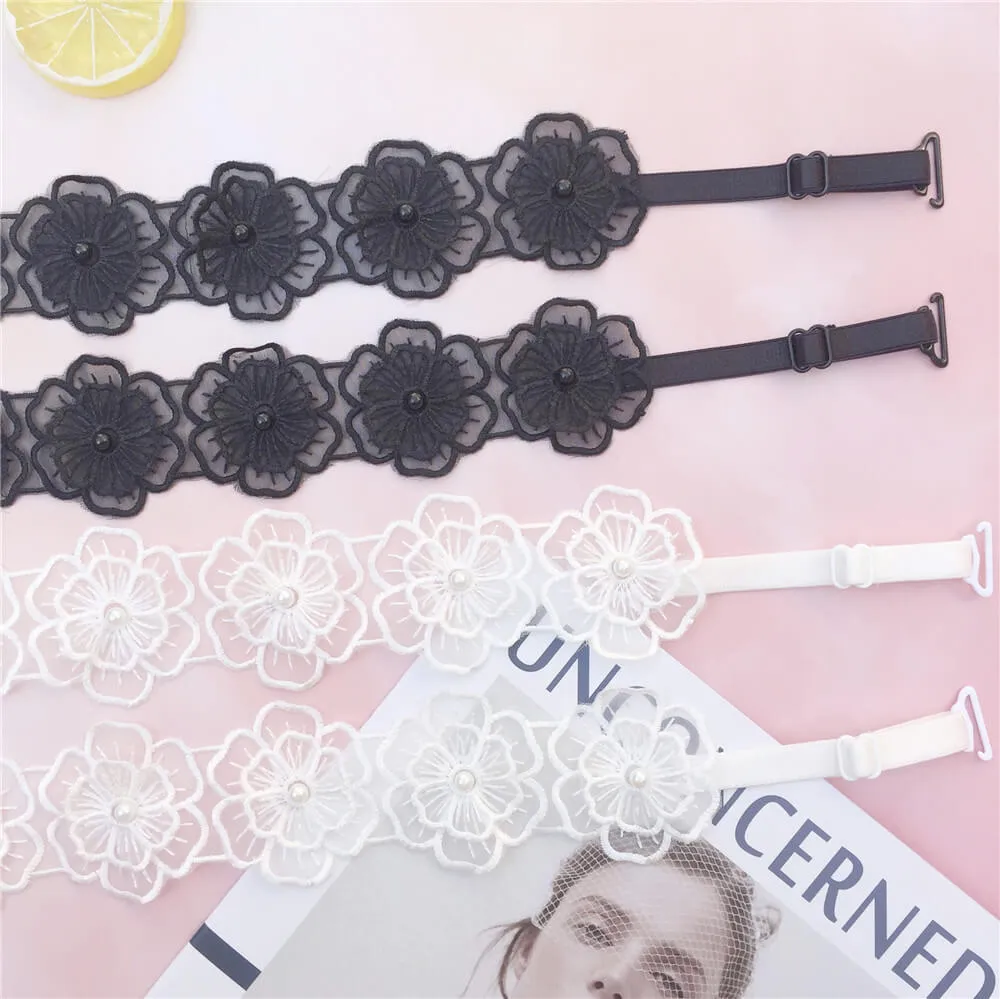 Flower Lace Bra Strap