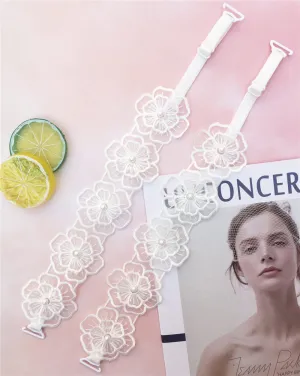Flower Lace Bra Strap
