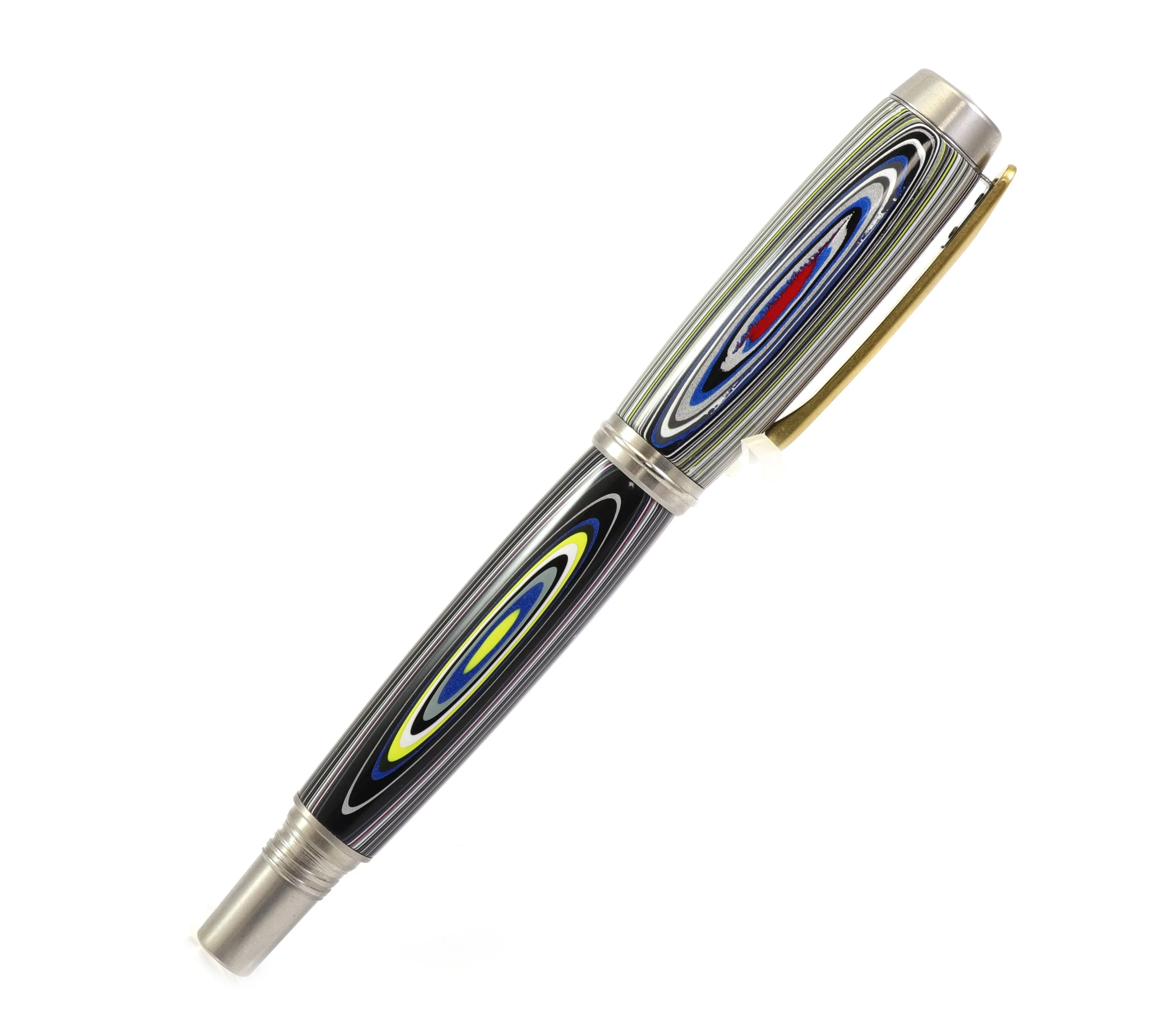 Fordite Rollerball Pen - Motor Agate Pen